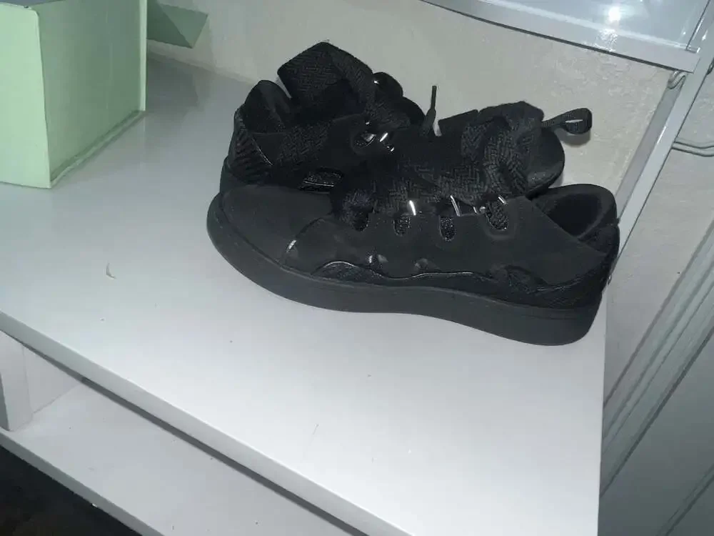 Lanvin curb sneakers
